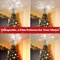 Tree Topper Projector, Snowflake Projector Tree Topper, Built-in 360° LED Rotating Lights with 4 Patterns Dynamic Projection for Xmas Tree Decoration